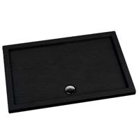 Vanička obdélníková Black Stone 80x120x5 Espera AQM269CST