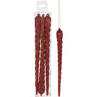 Vánoční ozdoba Rampouch 23cm 3ks red caa734120