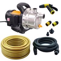 Zahradní proudové čerpadlo 1000 W s příslušenstvím Riwall PRO REJP 1000 INOX SET