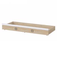 Zásuvka pod postel Kiki FK80-BK/KI-15 beech/white