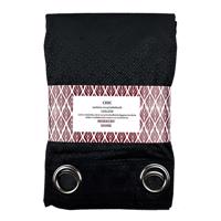 Závěs Chic na průchodkách 135x250 černá
