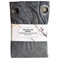 Závěs s oky Velvet Justi YX514/6 135x250 šedý