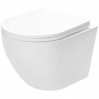 Závěsná mísa Carlo Mini Rimless basic