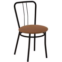 Židle ALBA black V49 hnědá