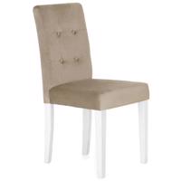 Židle dřevěná Karo Krém/bílý