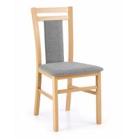 Židle Hubert 8 dřevo/látka dub/inari 91 45x51x90