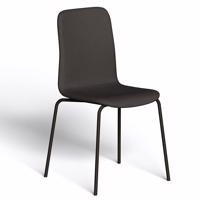 Židle  VAPAA hb čalouněná černá